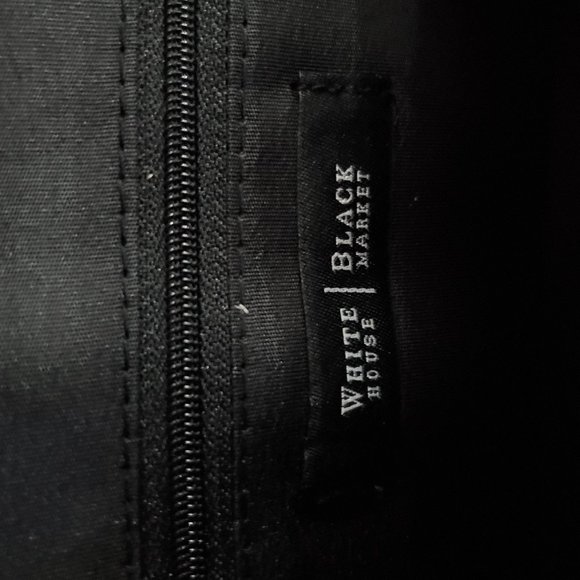 White House Black Market Black Sequin Purse Clutch new with tags - Picture 6 of 9